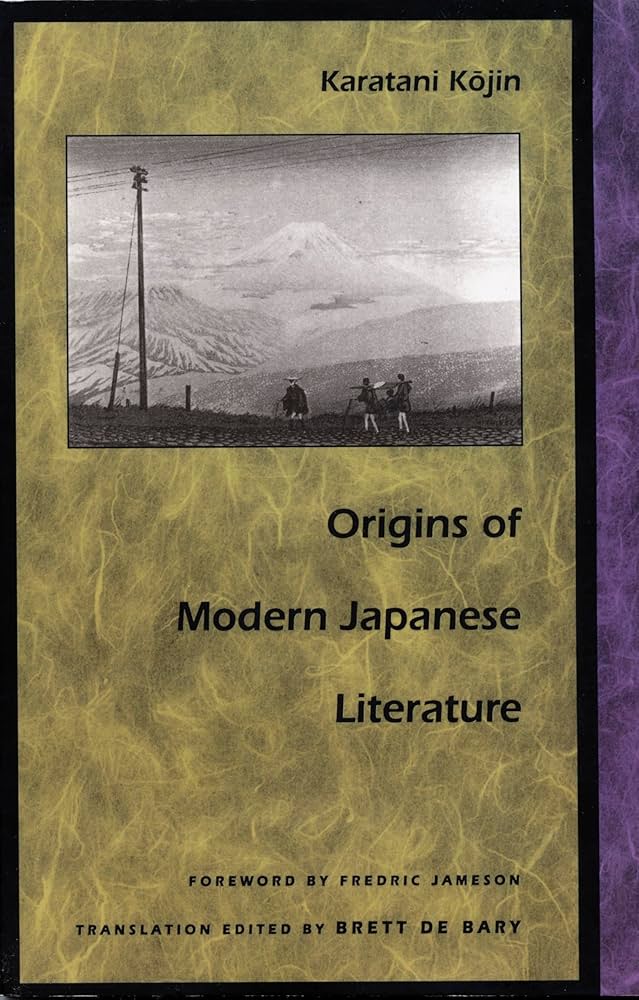 Amazon.com: Origins of Modern Japanese Literature (Post